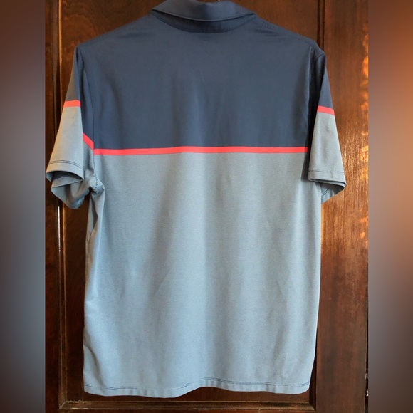 Luxury Vineyard Vines Performance Polo Shirt men’s medium blue golf - Picture 4 of 5